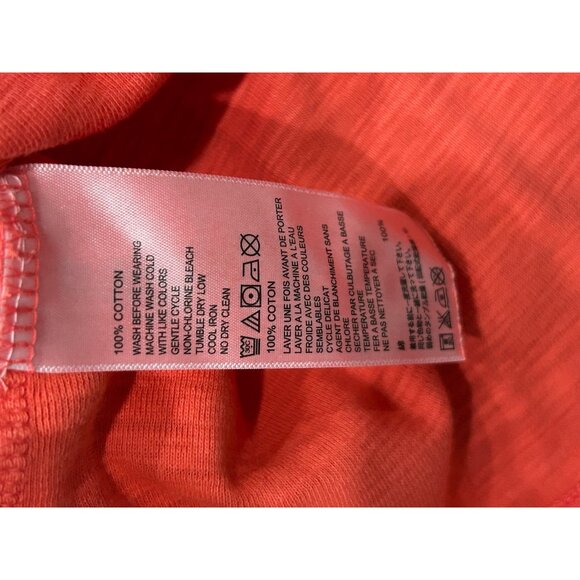 Tommy Bahama Red Cotton Sleeveless Dress Size M Knot Front Casual Sundress - Picture 6 of 9